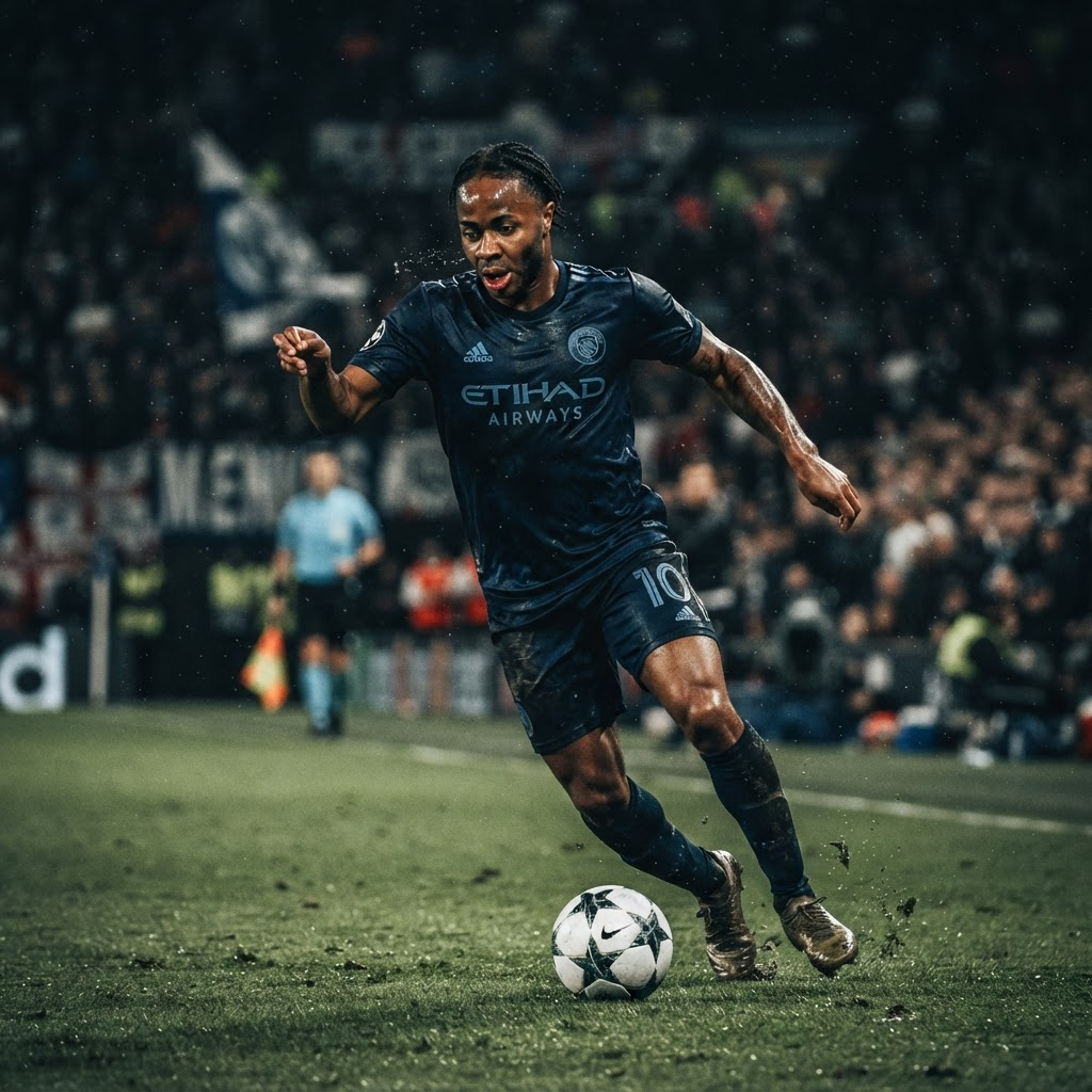 Spieler beim Dribbling