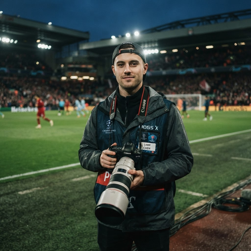 Joshua Rathjens, Sportfotograf hinter JR Visuals